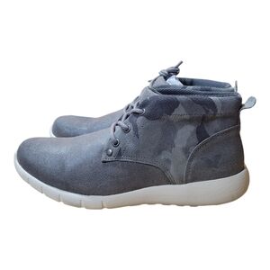 TERRITORY‎ TRIGGER GREY CAMO SUEDE LEATHER CHUKKA BOOTS NWT SZ 9.5